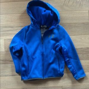 Under Armour Blue Sweatshirt Zip-Up Hoodie